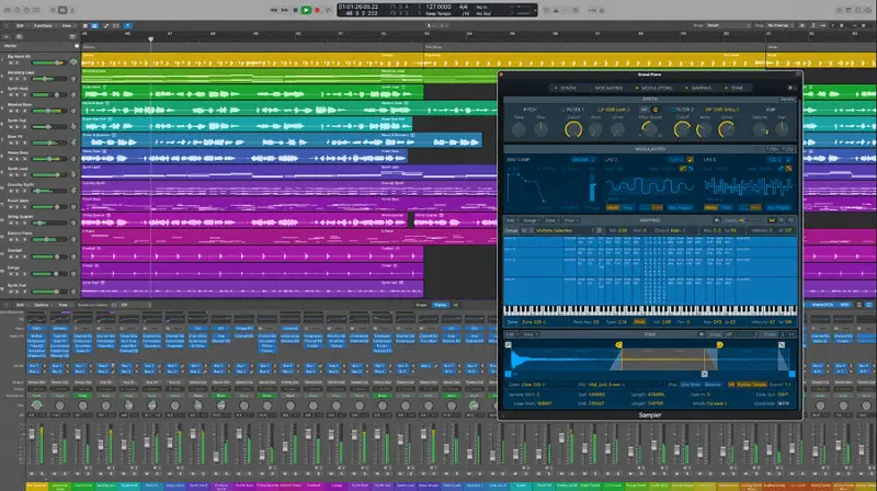 Программа для записи музыки Logic Pro X Программа для записи музыки Logic Pro X