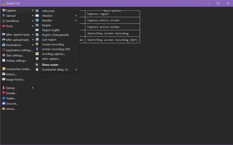 Screenshot program for Windows - ShareX Screenshot program for Windows - ShareX